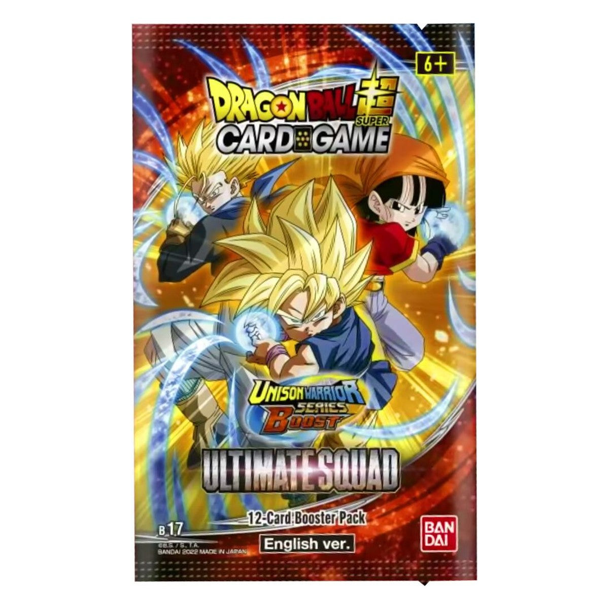 B-17 Booster Pack Ultimate Squad – Dragon Ball Super Card Game English sealed product