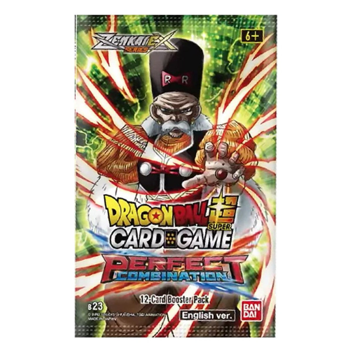 B-23 Booster Pack Perfect Combination – Dragon Ball Super Card Game English sealed product