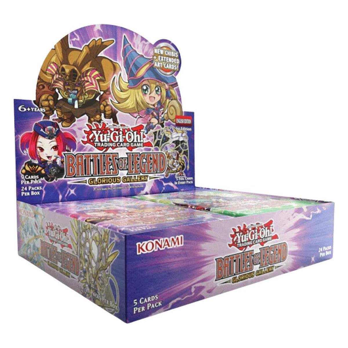 Battles of Legend: Glorious Gallery Booster Box (1st Edition) – Yu-Gi-Oh! English sealed product