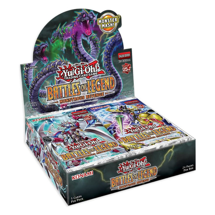 Battles of Legend: Monstrous Revenge Booster Box – Yu-Gi-Oh! English sealed product