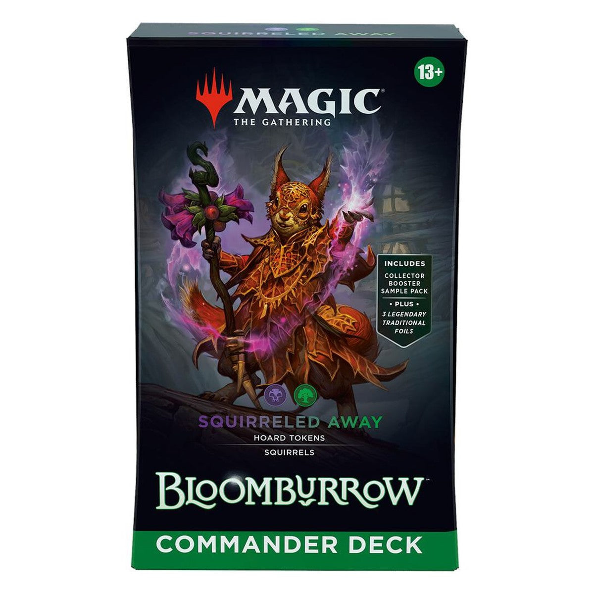 Bloomburrow Commander Deck - Squirreled Away – Magic: The Gathering English sealed product