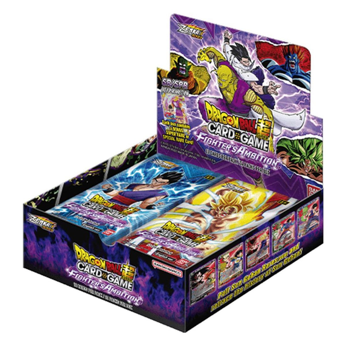 B-19 Booster Box Fighter's Ambition – Dragon Ball Super Card Game English sealed product