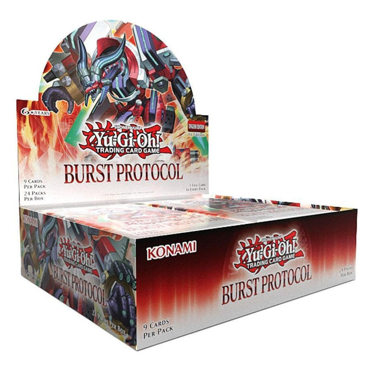 Burst Protocol Booster Box (1st Edition) – Yu-Gi-Oh! English sealed product