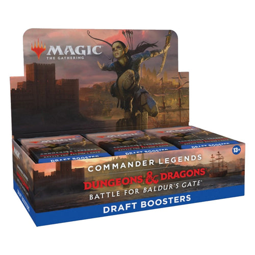 Commander Legends: Battle for Baldur's Gate Draft Booster Box – Magic: The Gathering English sealed product