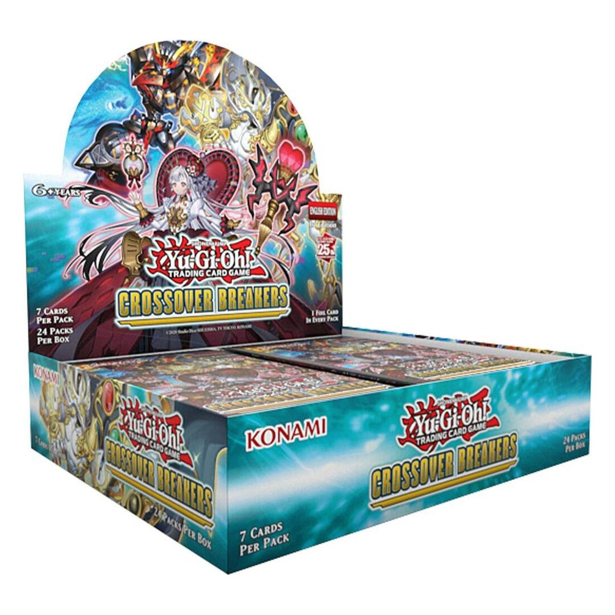 Crossover Breakers Booster Box (1st Edition) – Yu-Gi-Oh! English sealed product