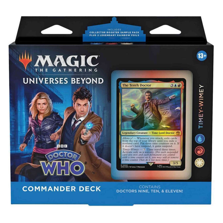 Doctor Who Commander Deck - Timey-Wimey – Magic: The Gathering English sealed product