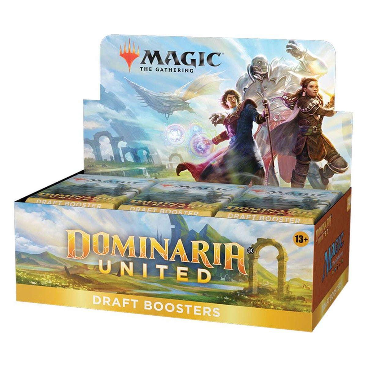 Dominaria United Draft Booster Box – Magic: The Gathering English sealed product