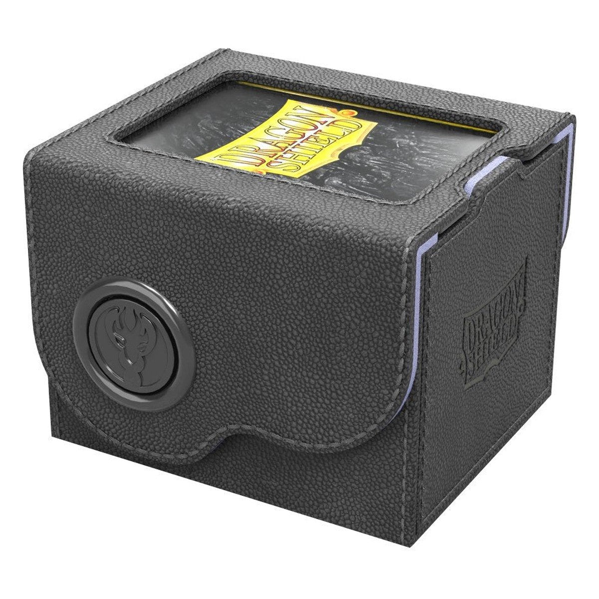 Dragon Shield Dragon Lock Deck Box 100+ – Black & Lilac
