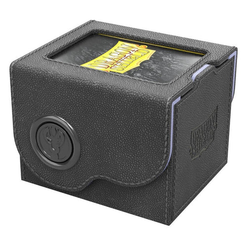Dragon Shield Dragon Lock Deck Box 100+ – Black & Lilac
