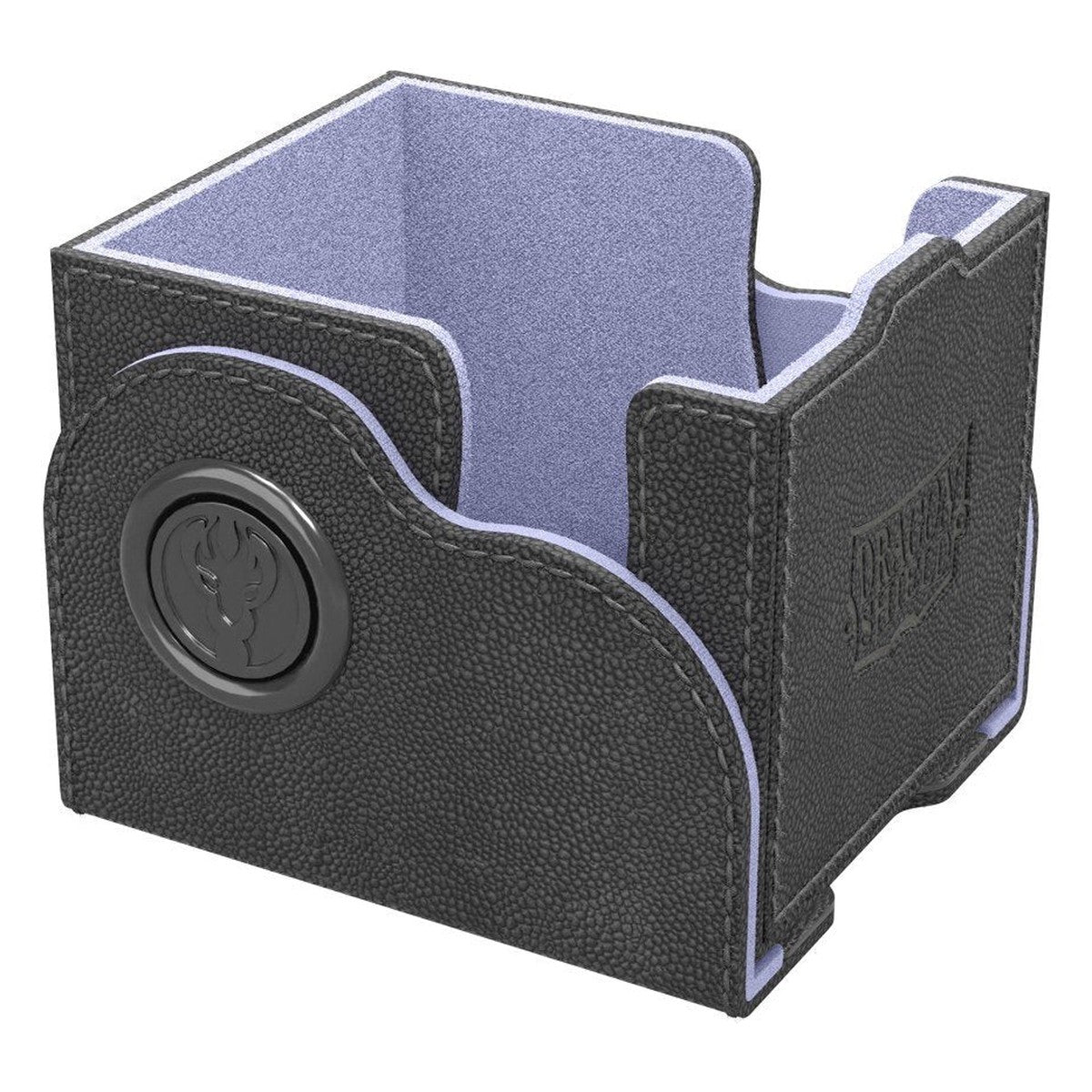 Dragon Shield Dragon Lock Deck Box 100+ – Black & Lilac