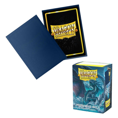 Dragon Shield Matte Sleeves – Midnight Blue (100 ct) | Standard Size