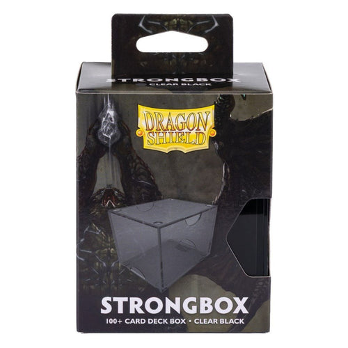 Dragon Shield Strongbox Deck Box – Black (100+)