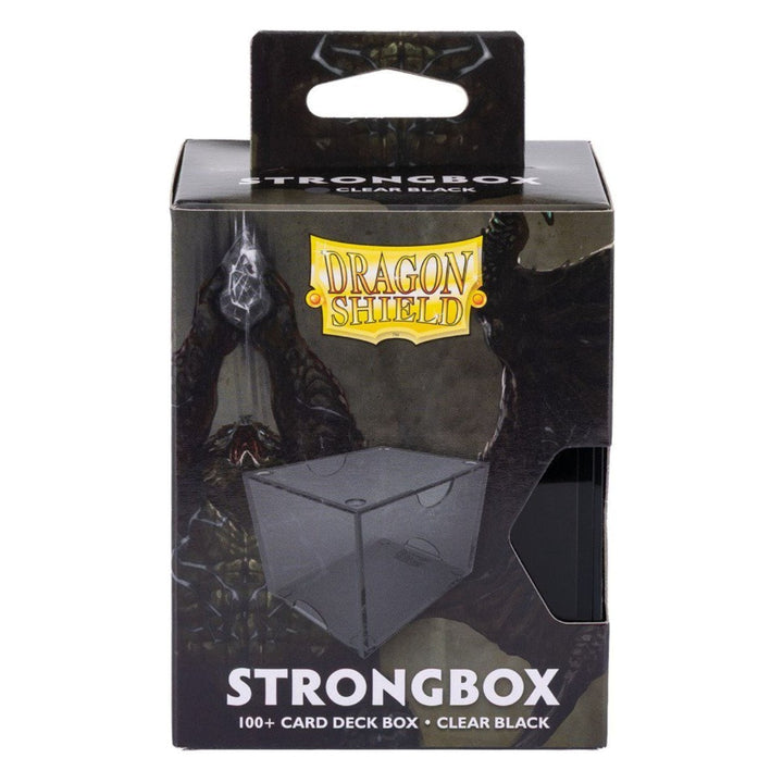Dragon Shield Strongbox Deck Box – Black (100+)