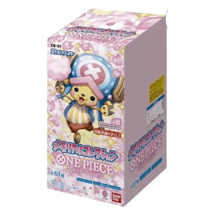 EB-01 Extra Booster Box Memorial Collection – One Piece Card Game Japanese sealed product