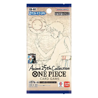 EB-02 Extra Booster Box Anime 25th Collection – One Piece Card Game Japanese sealed product