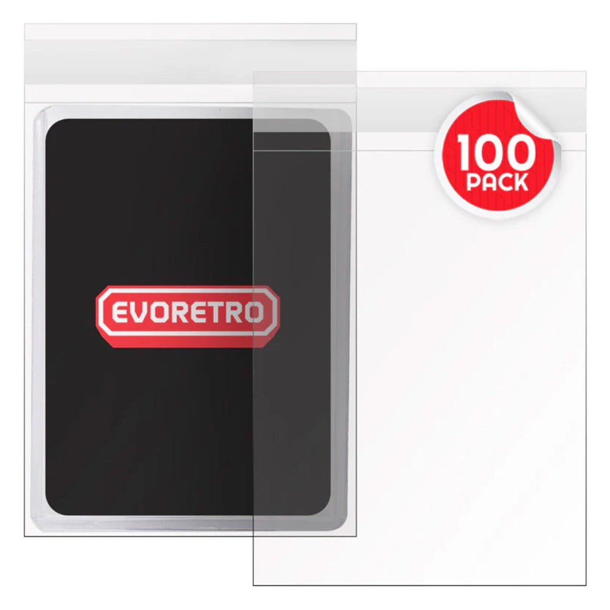 Evoretro Resealable Team Bags for Graded Slabs (100 ct)