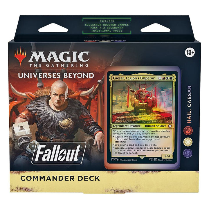 Fallout Commander Deck - Hail, Caesar – Magic: The Gathering English sealed product