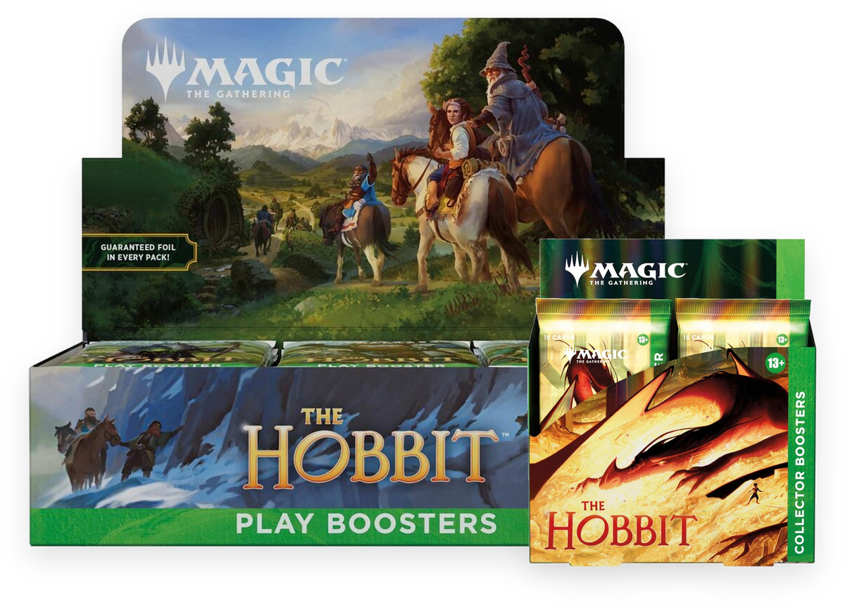 Magic: The Gathering The Hobbit Play Booster Box and Collector Booster Box