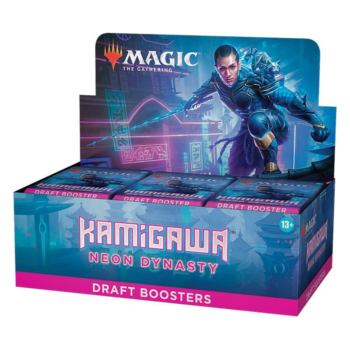 Kamigawa: Neon Dynasty Draft Booster Box – Magic: The Gathering English sealed product