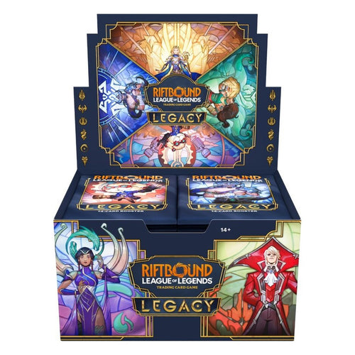 Legacy Booster Display – Riftbound: League of Legends Trading Card Game English sealed product