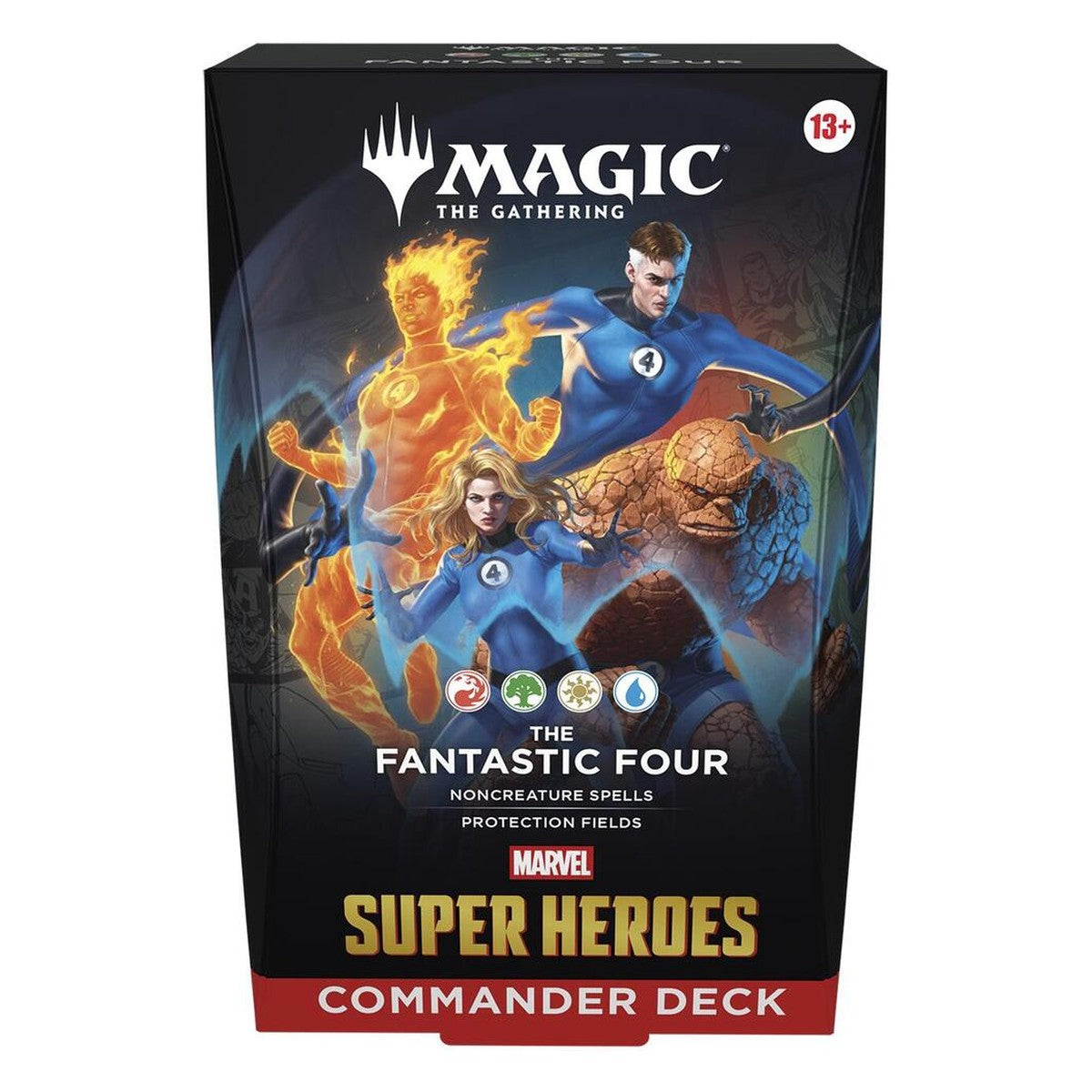 Marvel Super Heroes Commander Deck - The Fantastic Four – Magic: The Gathering English sealed product