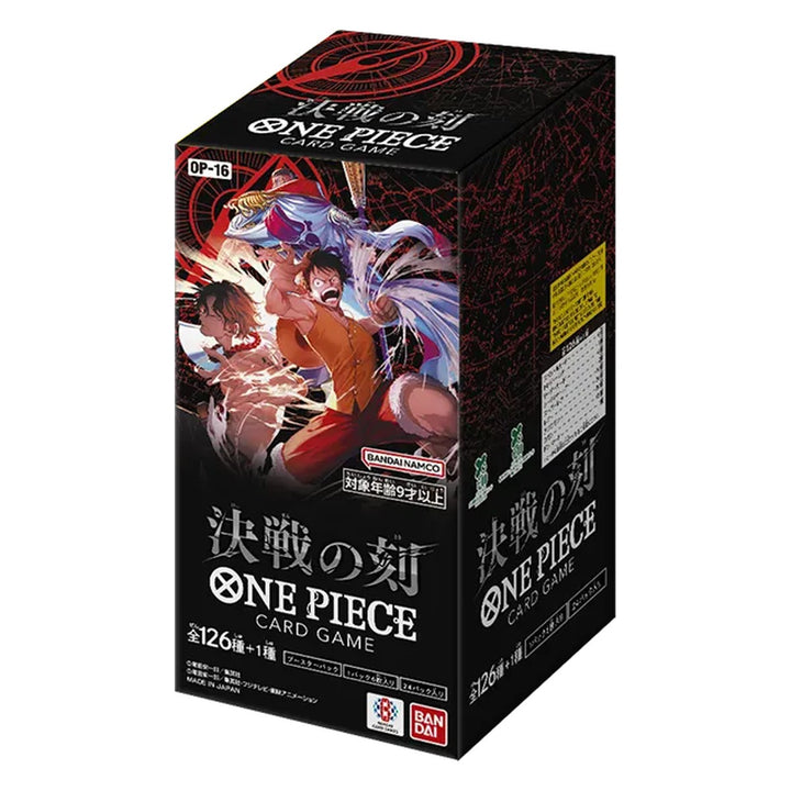OP-16 Booster Box The Time of Battle – One Piece Card Game Japanese sealed product