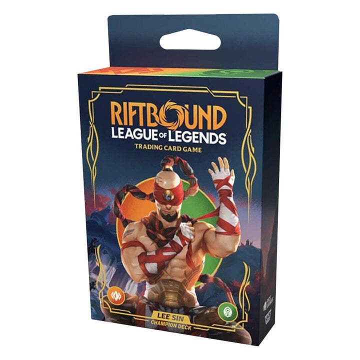 Origins Champion Deck: Lee Sin – Riftbound: League of Legends Trading Card Game English sealed product
