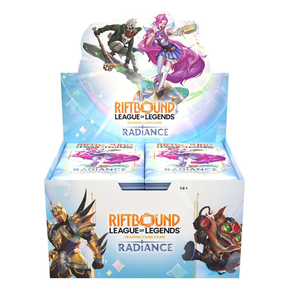 Radiance Booster Display – Riftbound: League of Legends Trading Card Game English sealed product