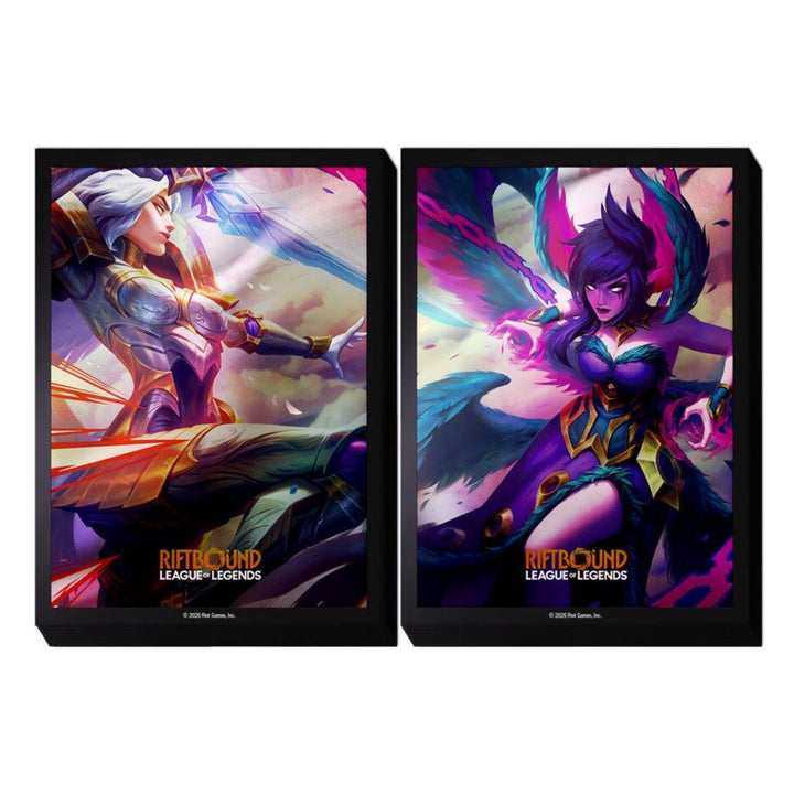 Riftbound Official Card Sleeves – Kayle vs. Morgana