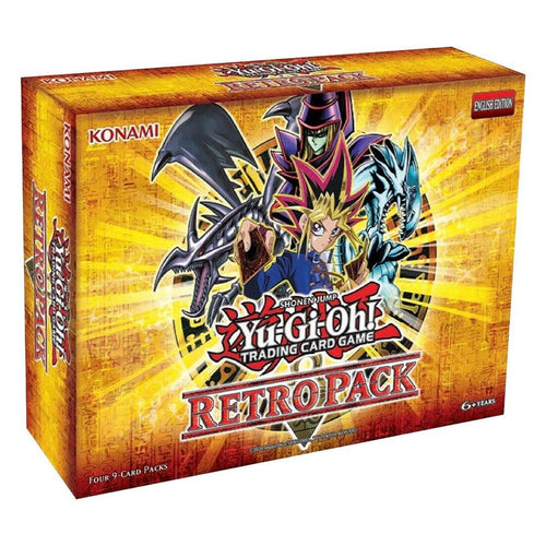 Retro Pack Box (4-Pack) – Yu-Gi-Oh! English sealed product