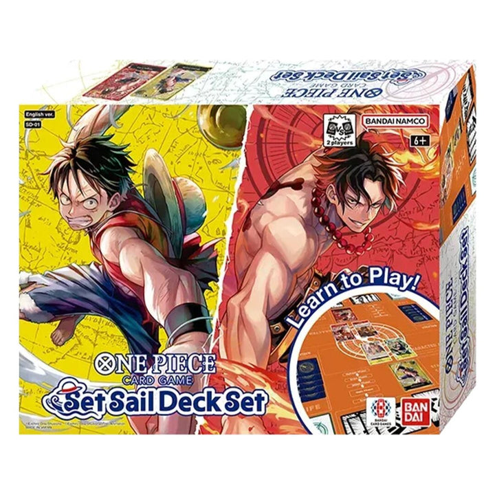 Set Sail Deck Set [SD-01] English – One Piece Card Game English sealed product