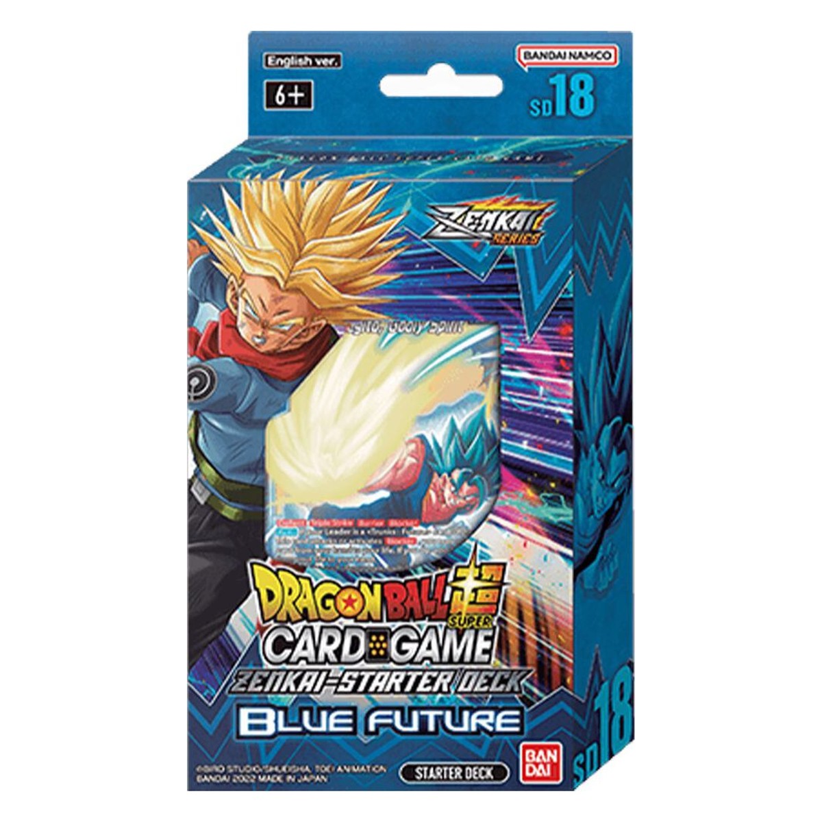 Starter Deck 18 -BLUE FUTURE- [DBS-SD18] – Dragon Ball Super Card Game English sealed product