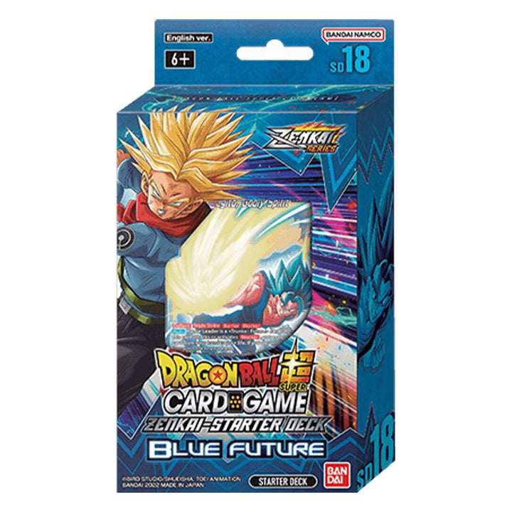 Starter Deck 18 -BLUE FUTURE- [DBS-SD18] – Dragon Ball Super Card Game English sealed product