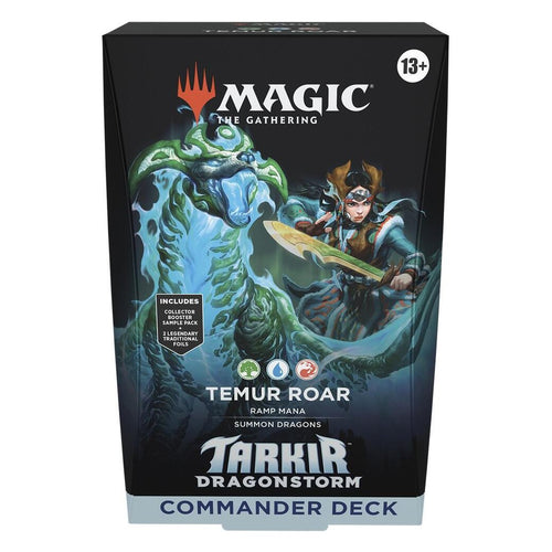 Tarkir: Dragonstorm Commander Deck - Temur Roar – Magic: The Gathering English sealed product