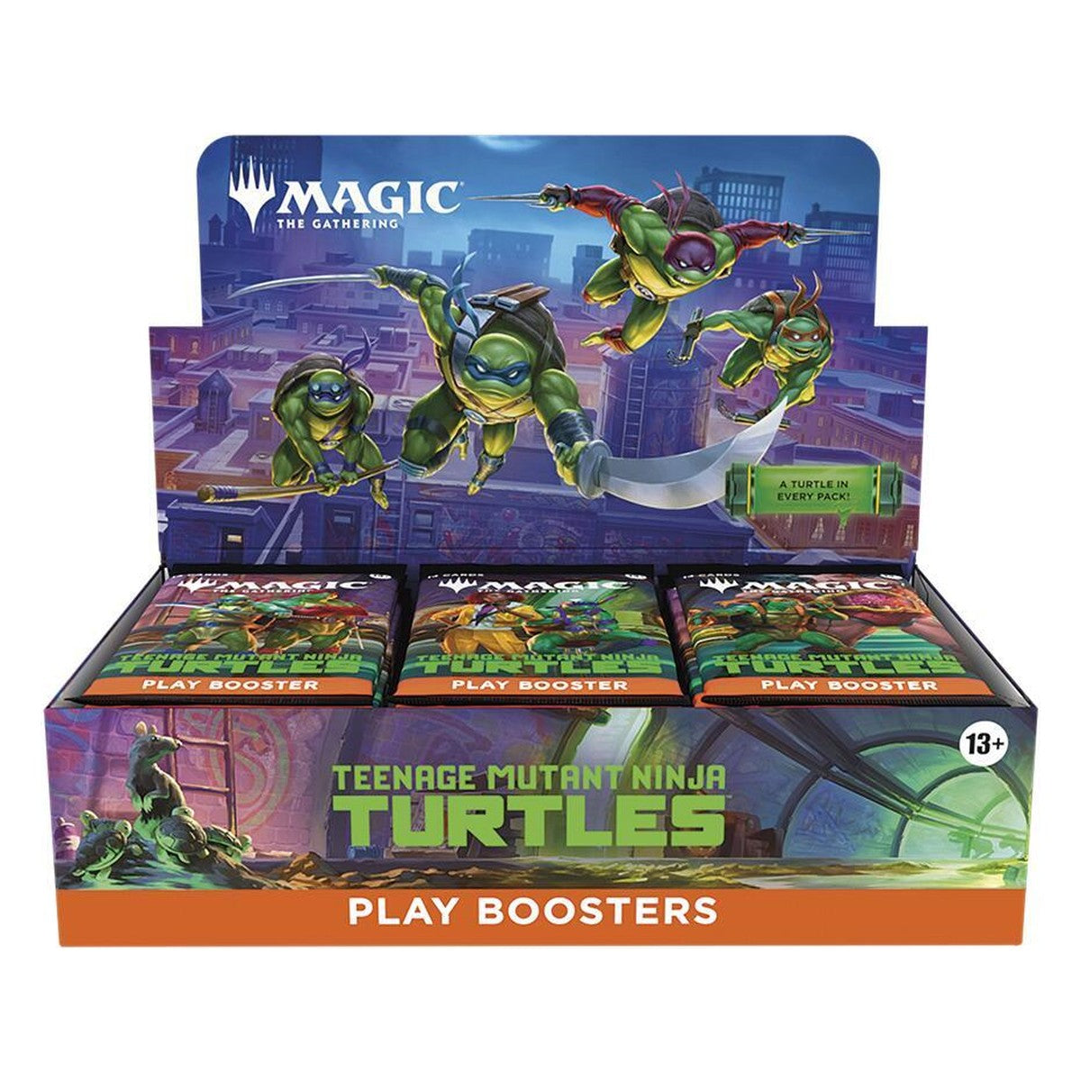 Teenage Mutant Ninja Turtles Play Booster Box – Magic: The Gathering English sealed product
