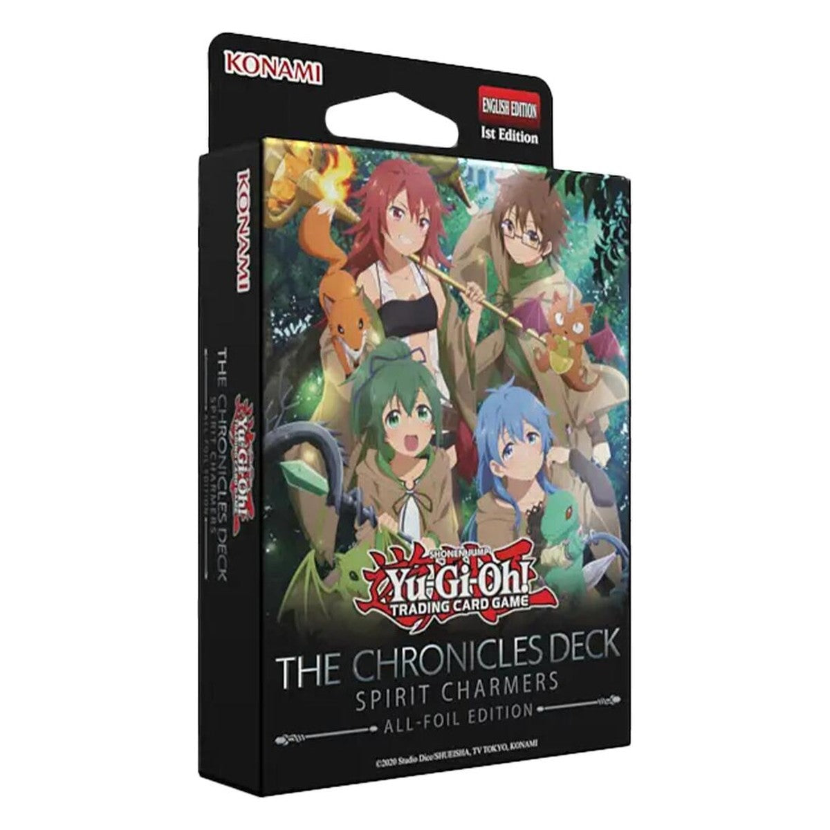 THE CHRONICLES DECK: Spirit Charmers (All-Foil Edition) – Yu-Gi-Oh! English sealed product