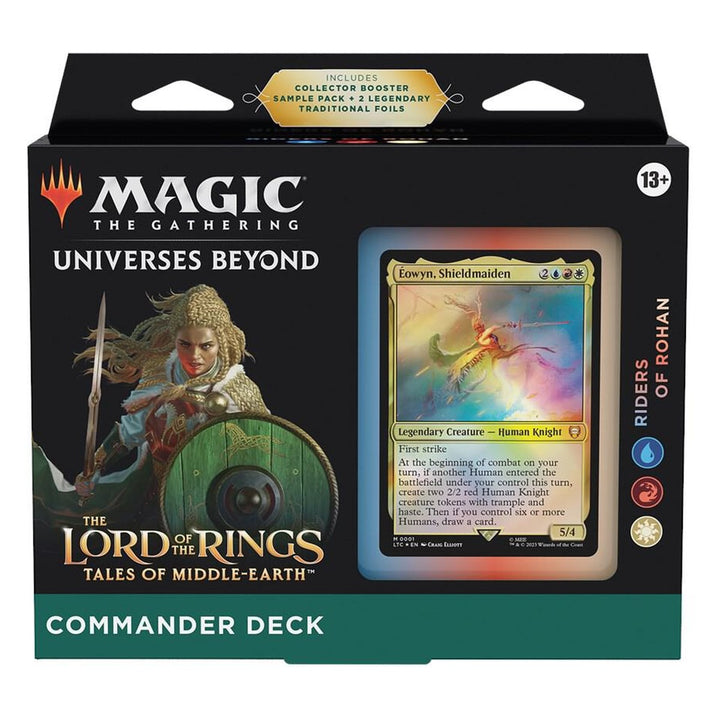 The Lord of the Rings: Tales of Middle-earth Commander Deck - Riders of Rohan – Magic: The Gathering English sealed product