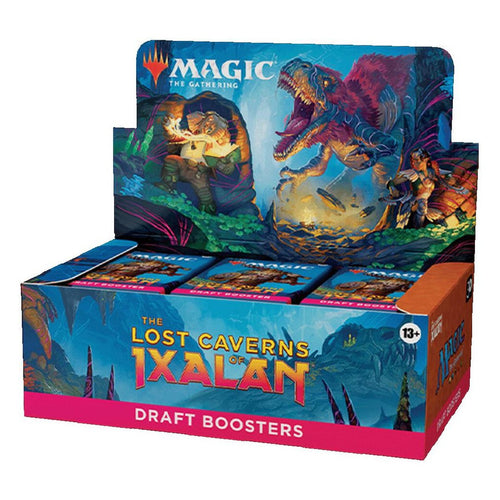The Lost Caverns of Ixalan Draft Booster Box – Magic: The Gathering English sealed product
