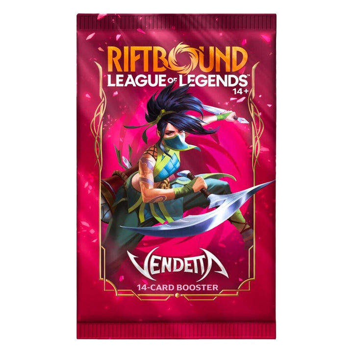 Vendetta Booster Pack – Riftbound: League of Legends Trading Card Game English sealed product