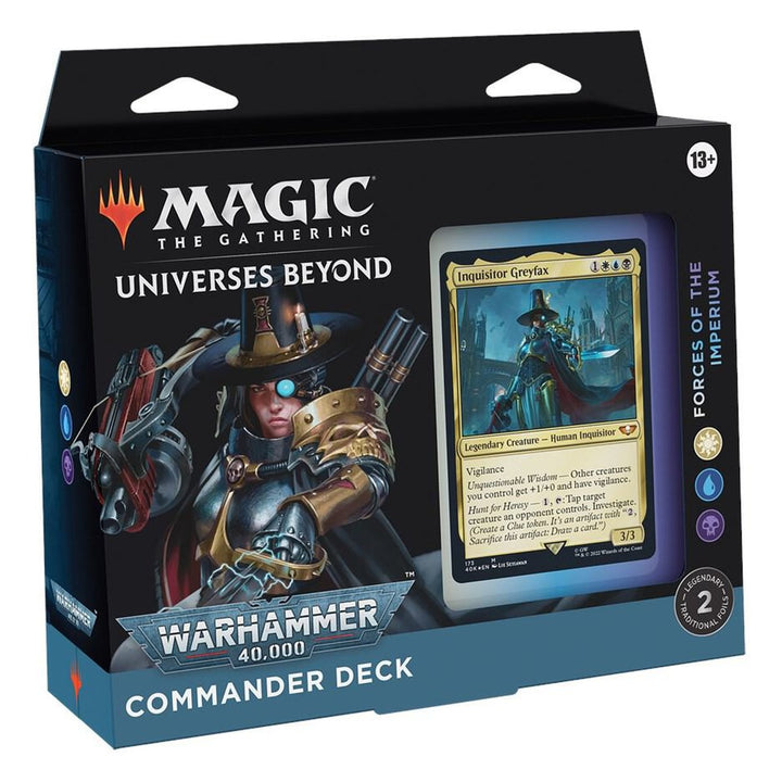 Warhammer 40,000 Commander Deck - Forces of the Imperium – Magic: The Gathering English sealed product