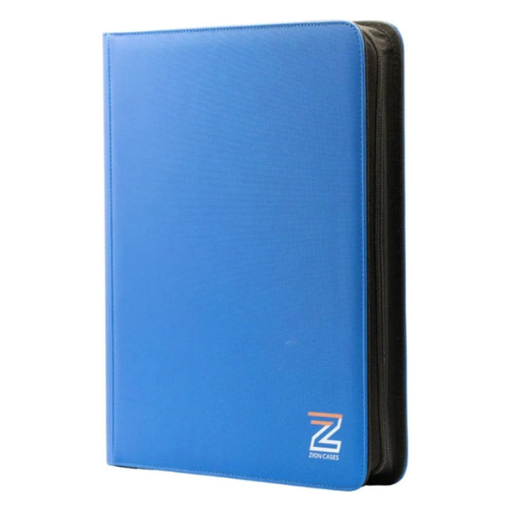 Zion Cases 9-Pocket Toploader Binder – Diamond Royal Blue (252 Toploaders)
