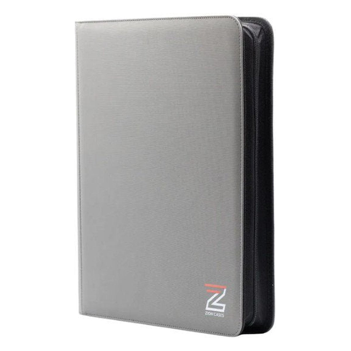 Zion Cases 9-Pocket Toploader Binder – Grey (252 Toploaders)