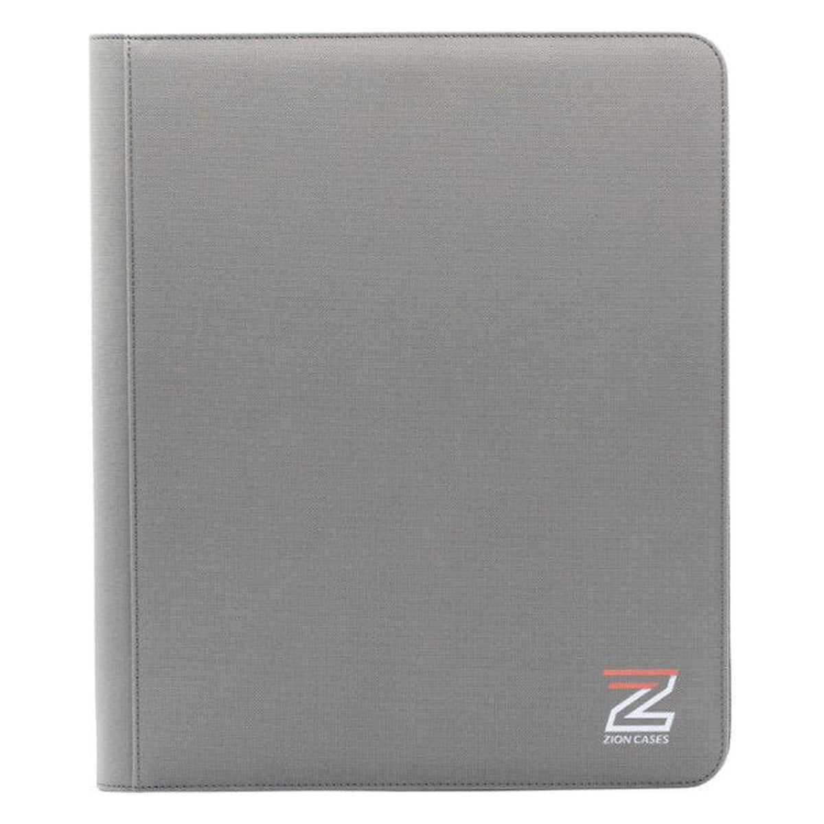 Zion Cases 9-Pocket Toploader Binder – Grey (252 Toploaders)
